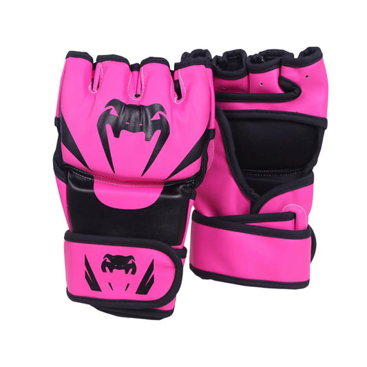 Mma Gloves Sparring Gear Waterproof Boxing Gloves for Adult Unisex Men Women Pink